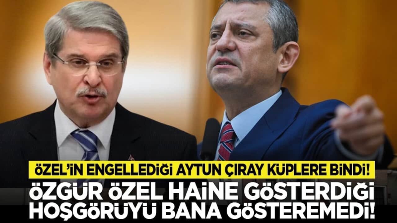 Özel’in engellediği Aytun Çıray küplere bindi! "Özgür Özel haine gösterdiği hoşgörüyü bana gösteremedi!"