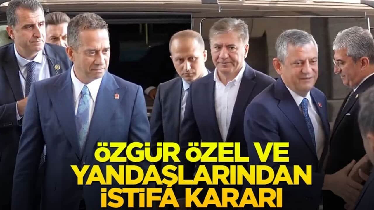 Özgür Özel ve yandaşlarından istifa kararı