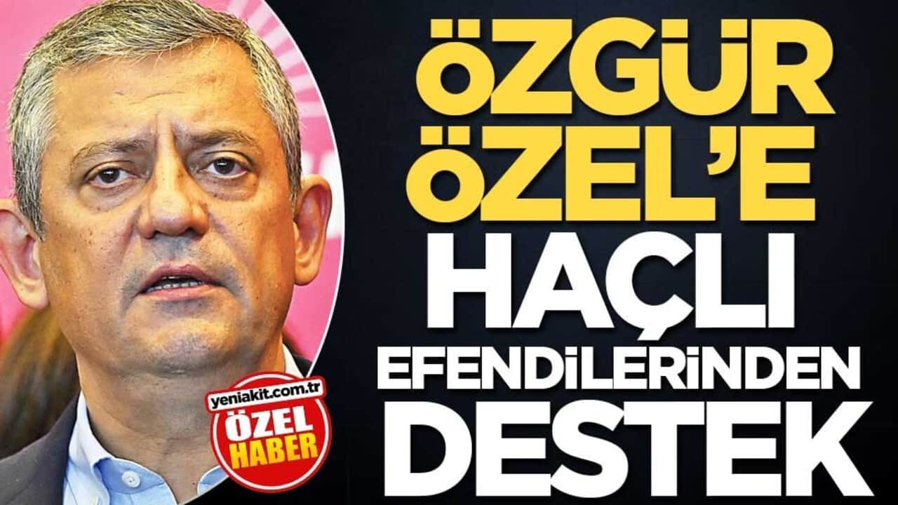 Özgür Özel’e Haçlı efendilerinden destek