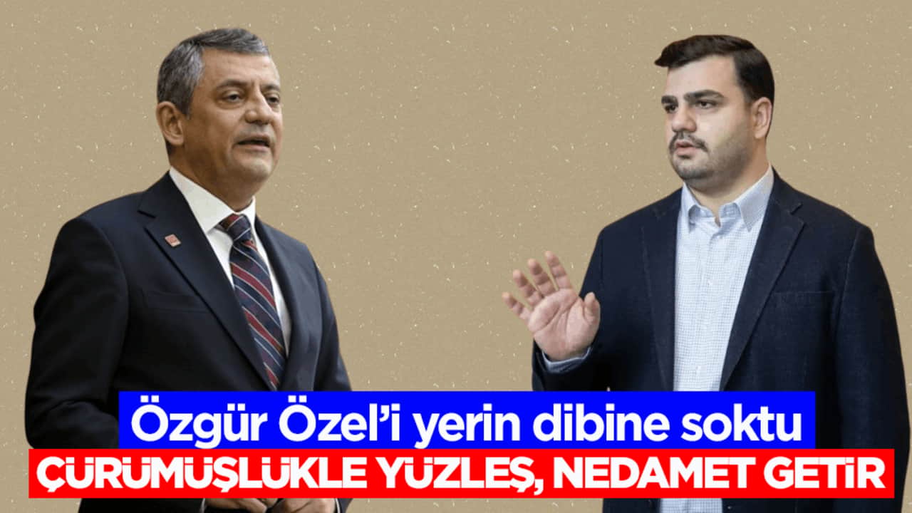 Özgür Özel’i yerin dibine soktu! Çürümüşlükle yüzleş nedamet getir