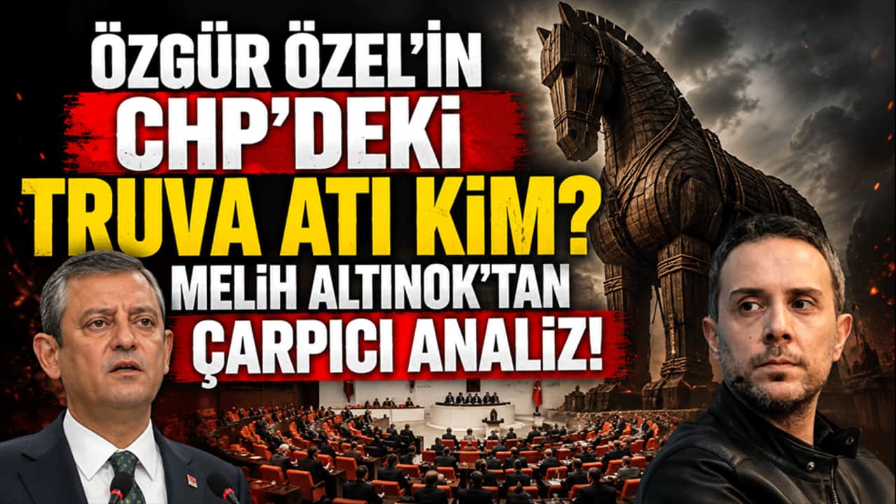 Özgür Özel’in CHP'deki Truva Atı kim? Melih Altınok’tan çarpıcı analiz