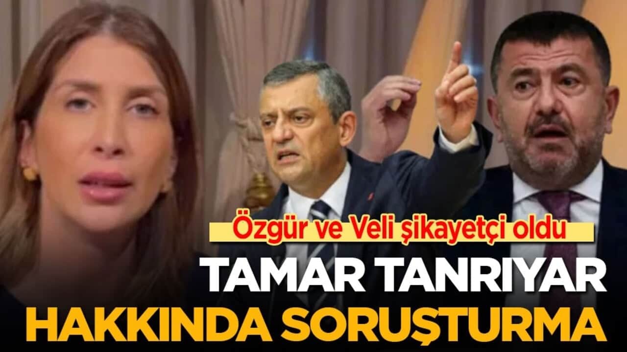 Özgür ve Veli şikayetçi oldu: Tamar Tanrıyar hakkında soruşturma!