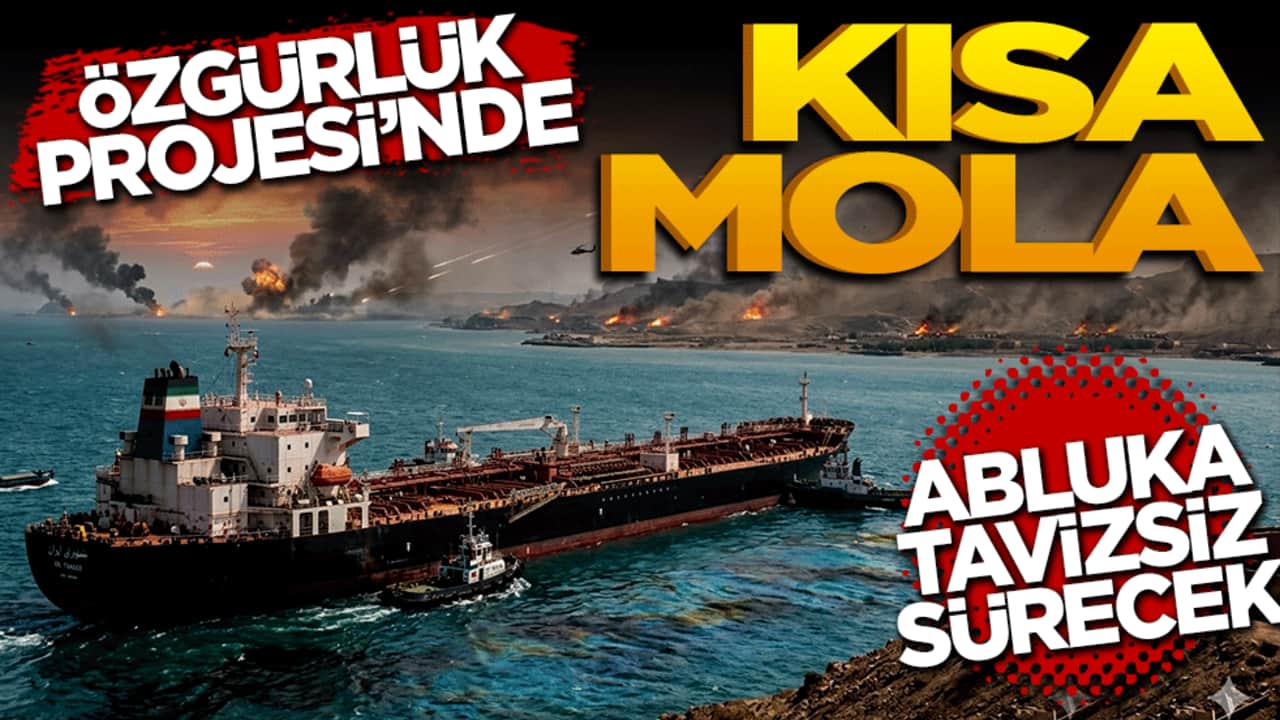 Özgürlük Projesi’nde kısa mola: Abluka tavizsiz sürecek