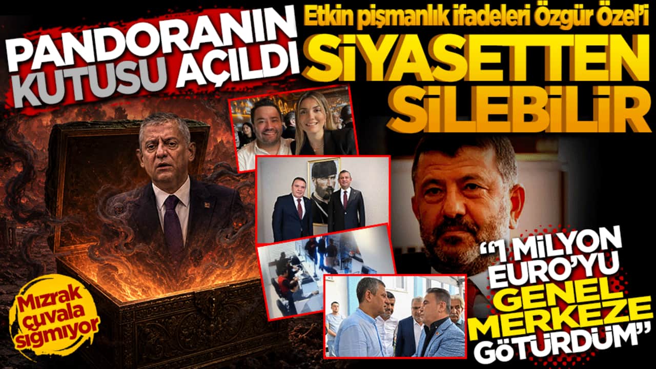 Pandoranın kutusu açıldı! Etkin pişmanlık ifadeleri Özgür Özel’i siyasetten silebilir