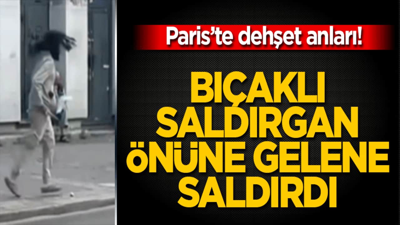 Paris'te dehşet anları!