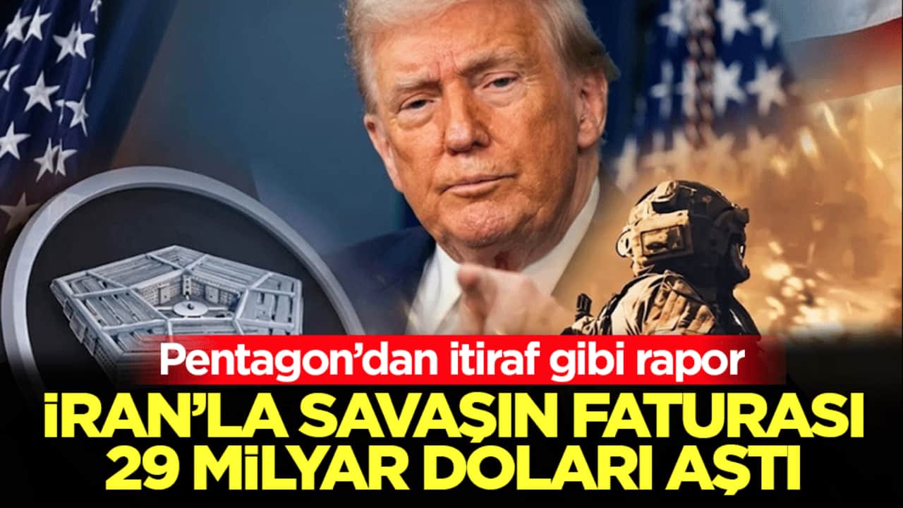 Pentagon’dan itiraf gibi rapor: İran’la savaşın faturası 29 milyar doları aştı