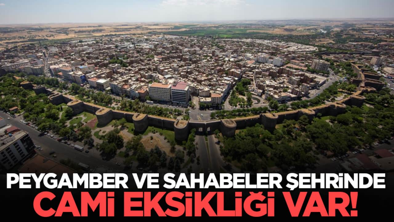 Peygamber ve sahabeler şehrinde cami eksikliği var!