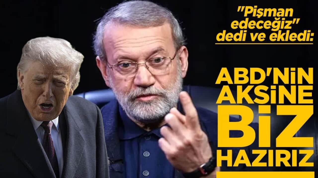 "Pişman edeceğiz" dedi ve ekledi: ABD'nin aksine biz hazırız