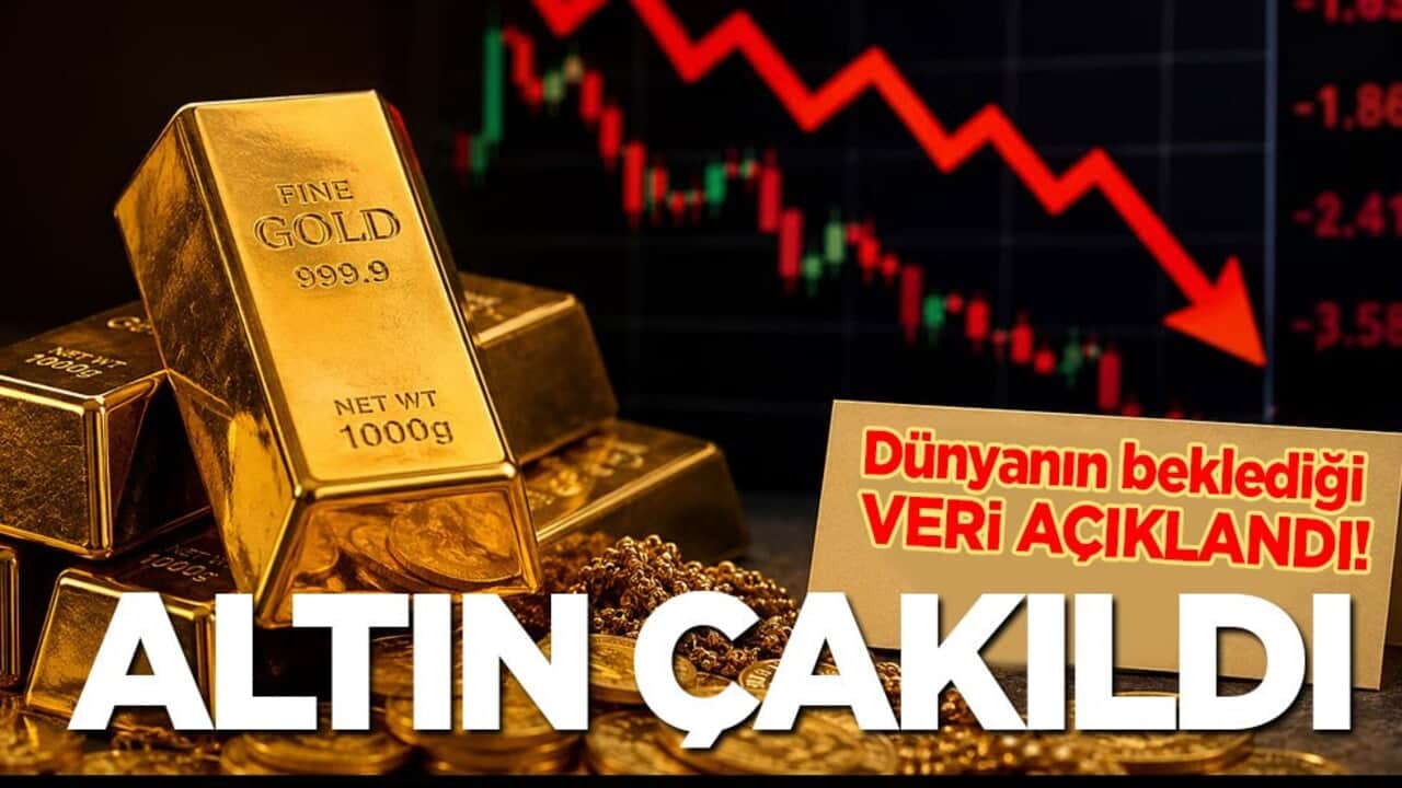 Piyasaların beklediği veri açıklandı: Altın çakıldı