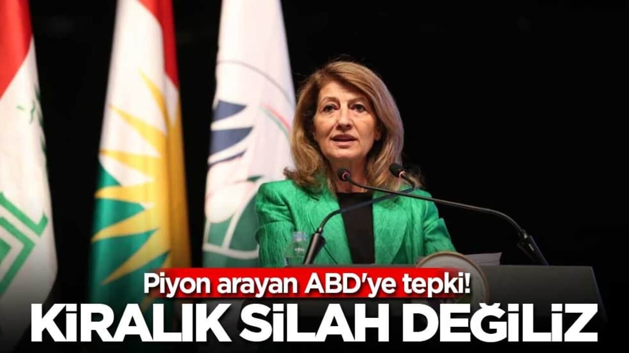 Piyon arayan ABD'ye tepki! Kiralık silah değiliz