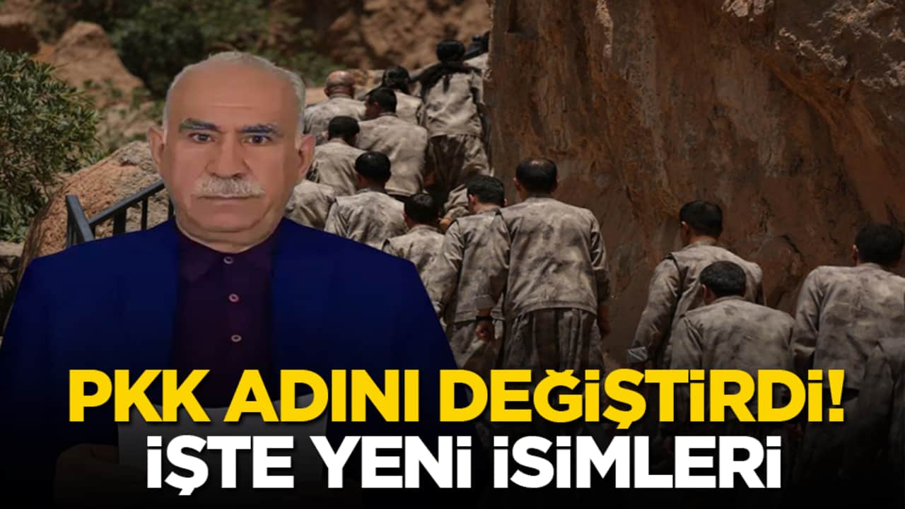PKK adını değiştirdi! İşte yeni isimleri