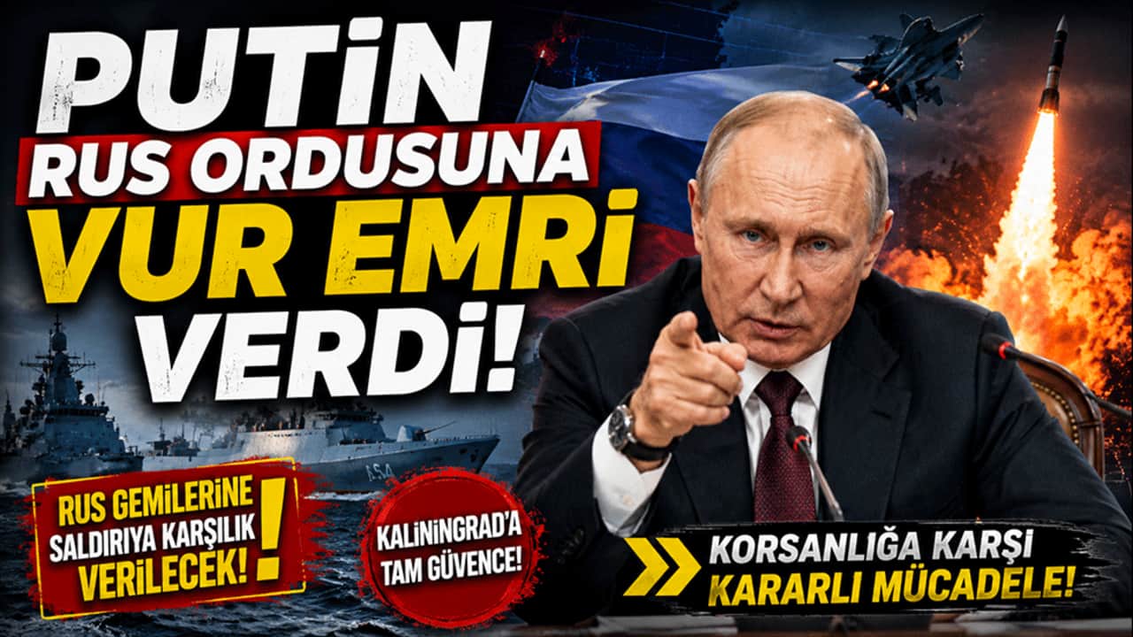 Putin'den Rus ordusuna VUR emri verdi
