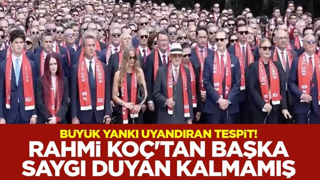 Rahmi Koç'tan başka saygı duyan kalmamış! Sosyal medyada büyük yankı uyandıran tespit