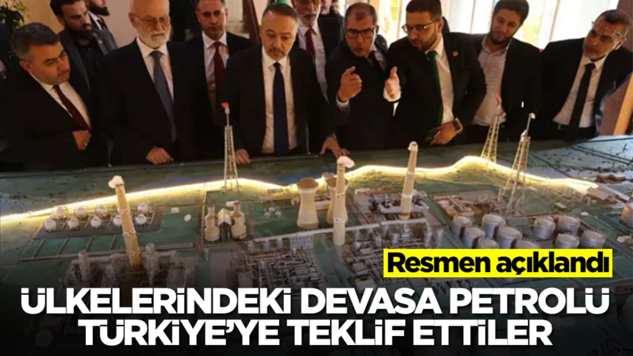 Resmen açıklandı: Ülkelerindeki devasa petrolü Türkiye'ye teklif ettiler