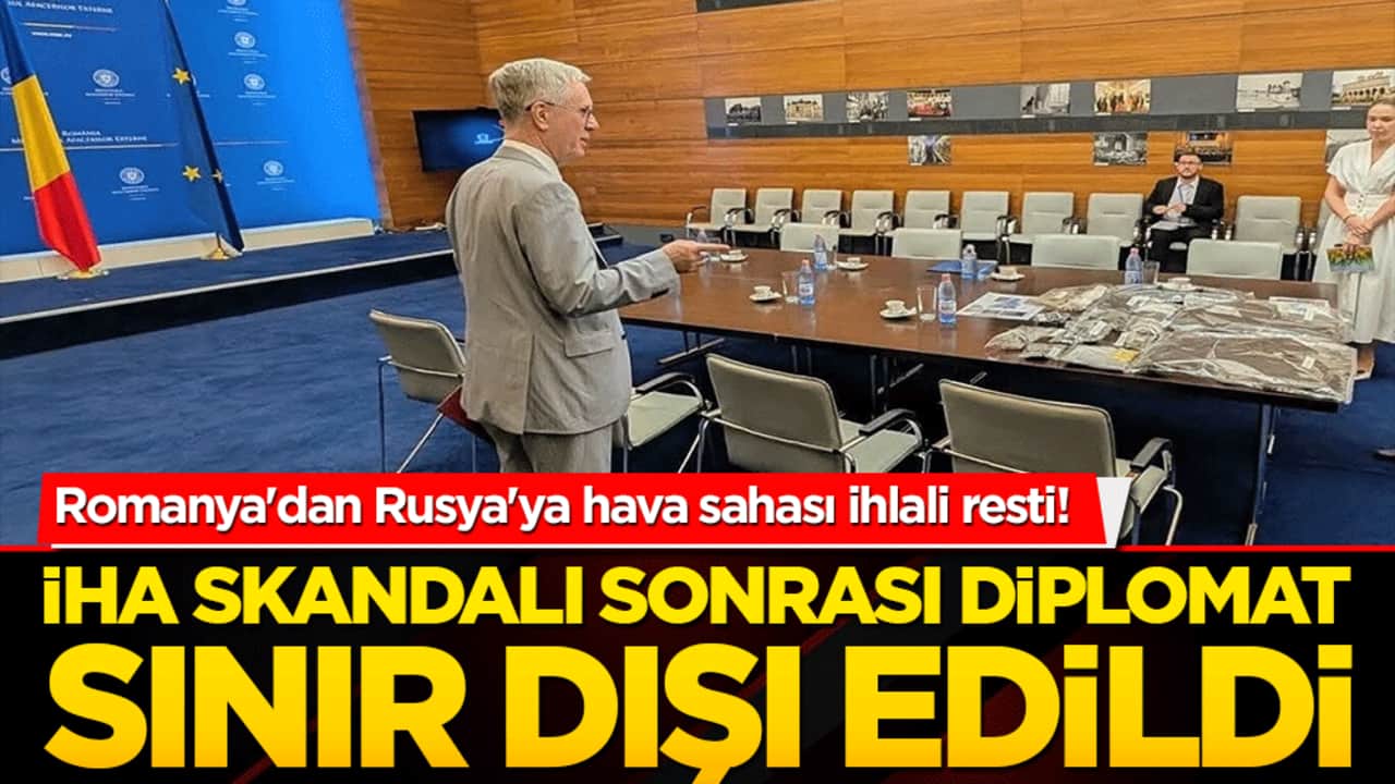 Romanya'dan Rusya'ya hava sahası ihlali resti! İHA skandalı sonrası diplomat sınır dışı edildi!