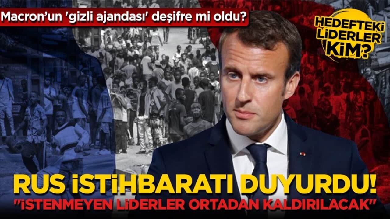 Rus istihbaratından Macron hakkında şok iddia: "Afrika'da suikast timlerine onay verdi!"