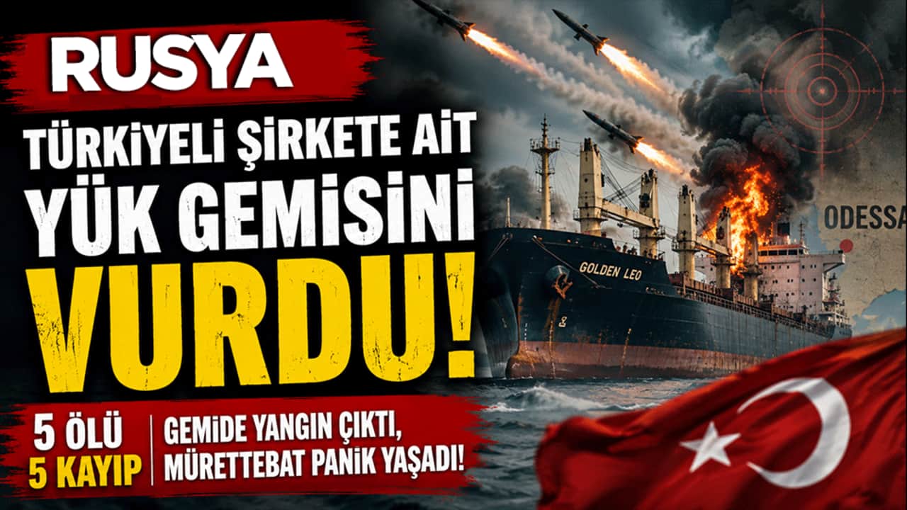 Rusya Türkiyeli şirkete ait yük gemisinde facia: 5 ölü, 5 kayıp