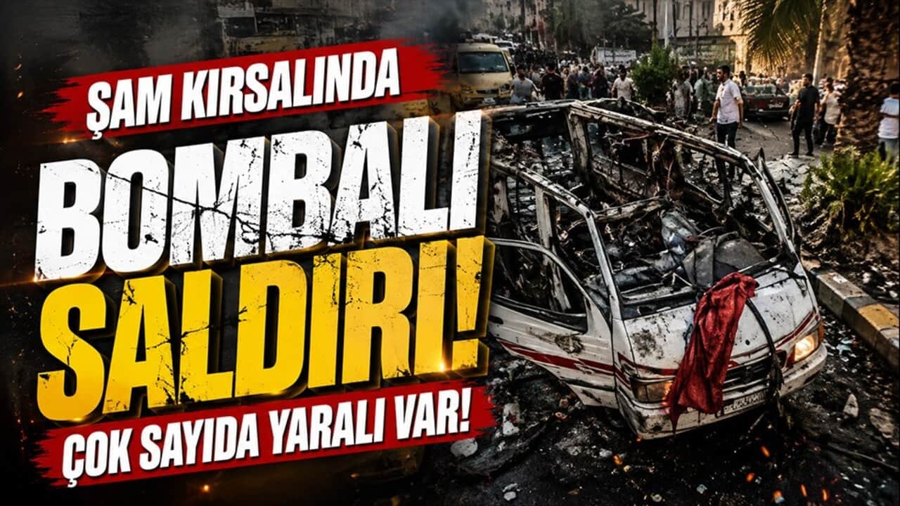 Şam kırsalında bombalı saldırı: Güvenlik güçlerini taşıyan servis hedef alındı