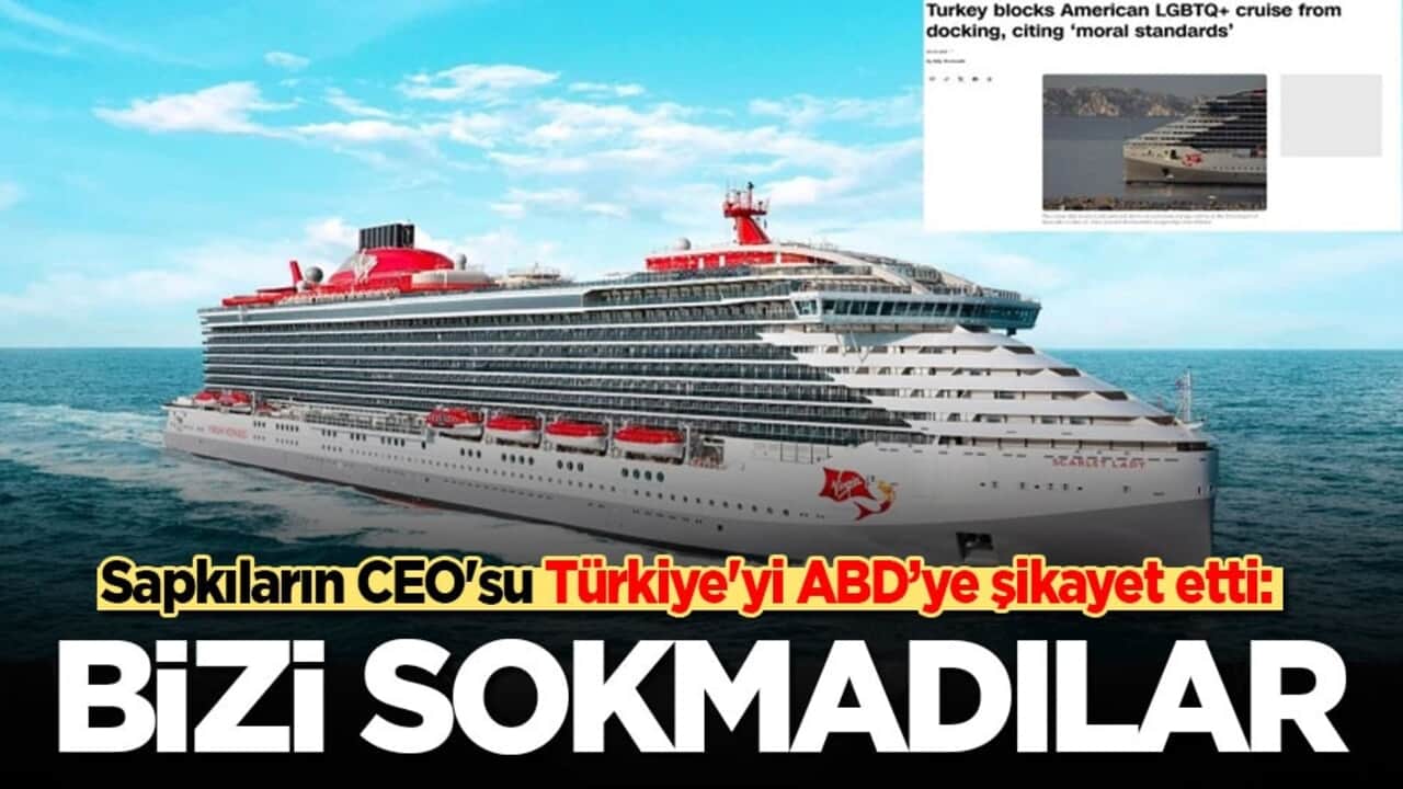 Eşcinsel sapkınlar Türkiye'yi şikayet etti: Bizi sokmadılar!