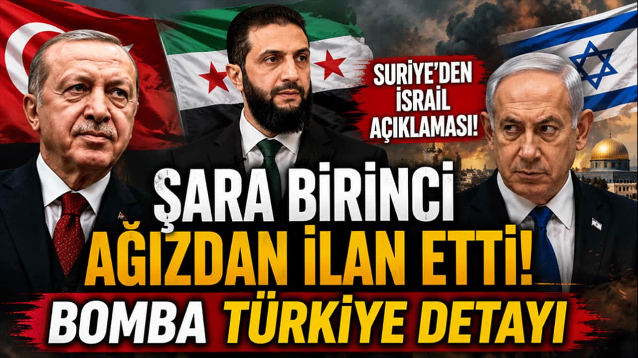Şara'dan İsrail açıklaması! Güvenlik anlaşması mesajı, Erdoğan detayı dikkat çekti