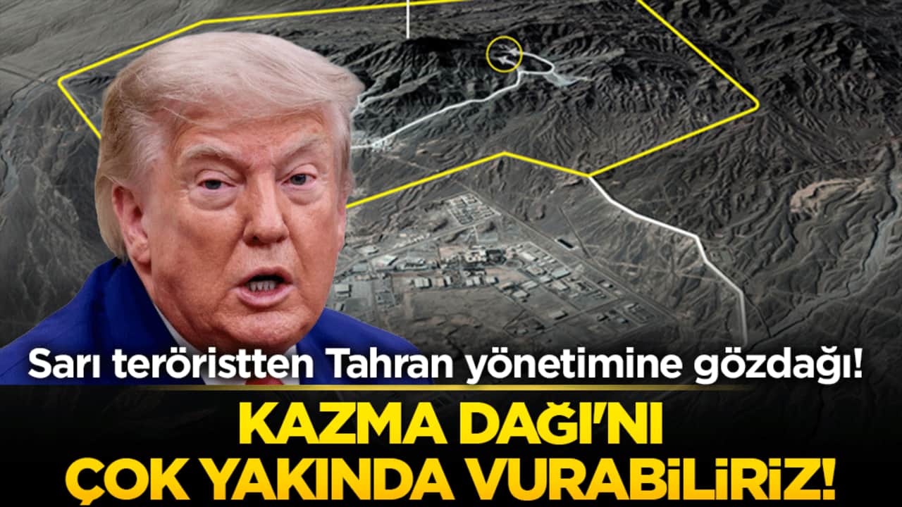 Sarı teröristten Tahran yönetimine gözdağı! Kazma Dağı'nı çok yakında vurabiliriz!