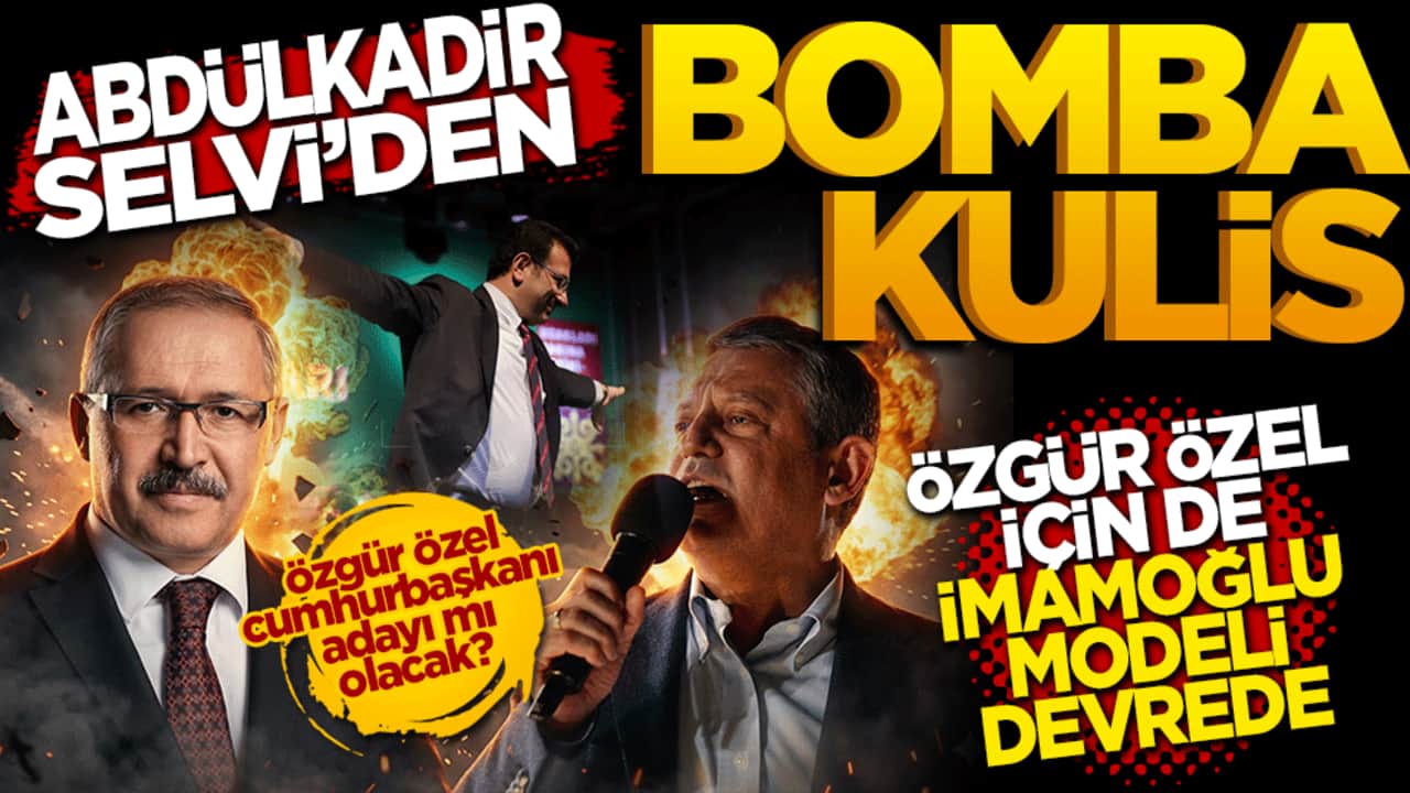 Selvi’den Bomba Kulis: CHP’de "Özgür Özel" İçin de İmamoğlu Modeli Devrede
