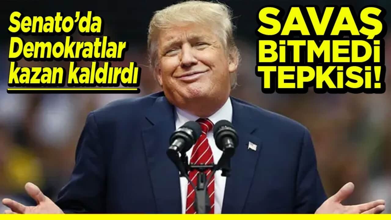 Senato’da Demokratlar kazan kaldırdı Savaş bitmedi tepkisi