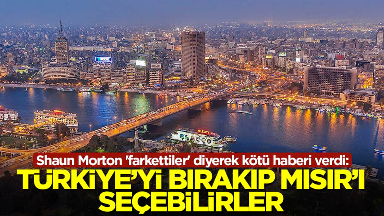 Shaun Morton 'farkettiler' diyerek kötü haberi verdi: Türkiye'yi bırakıp Mısır'ı seçebilirler