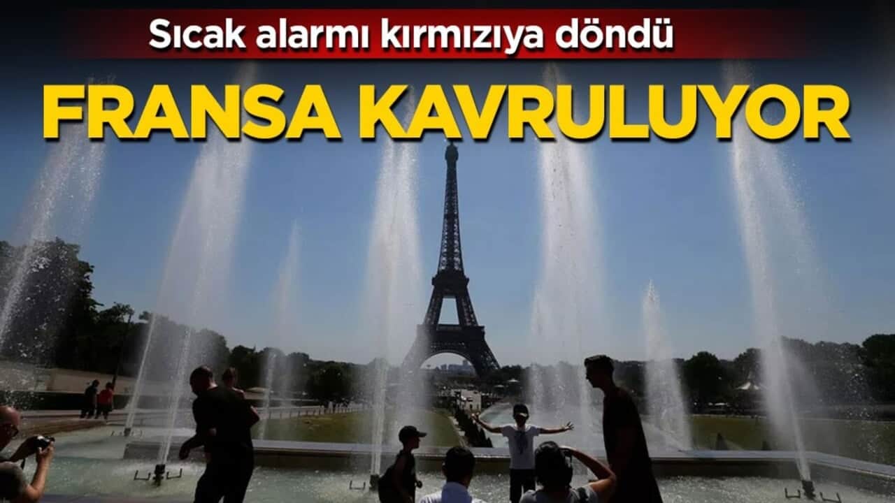 Sıcak alarmı kırmızıya döndü! Fransa kavruluyor