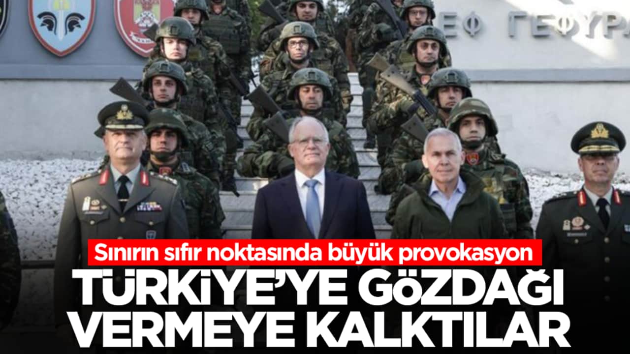 Sınırın sıfır noktasında büyük provokasyon: Türkiye'ye gözdağı vermeye kalktılar