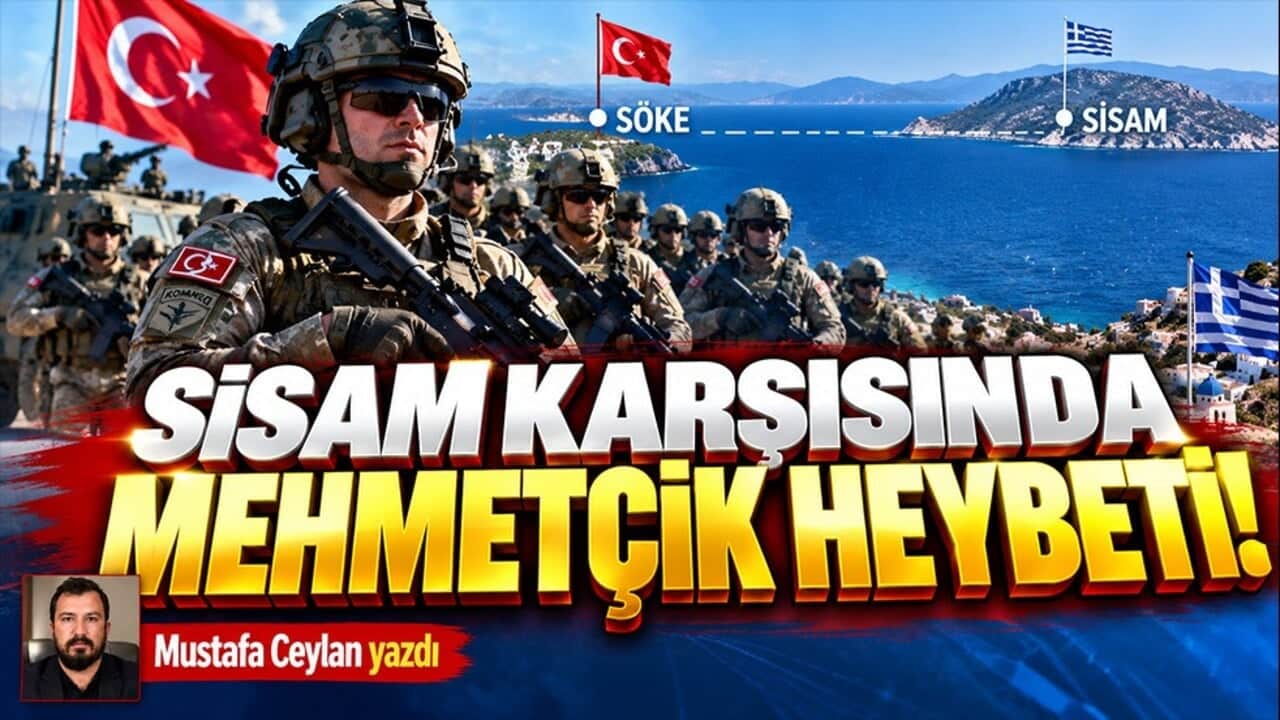 Sisam karşısında Mehmetçik heybeti!