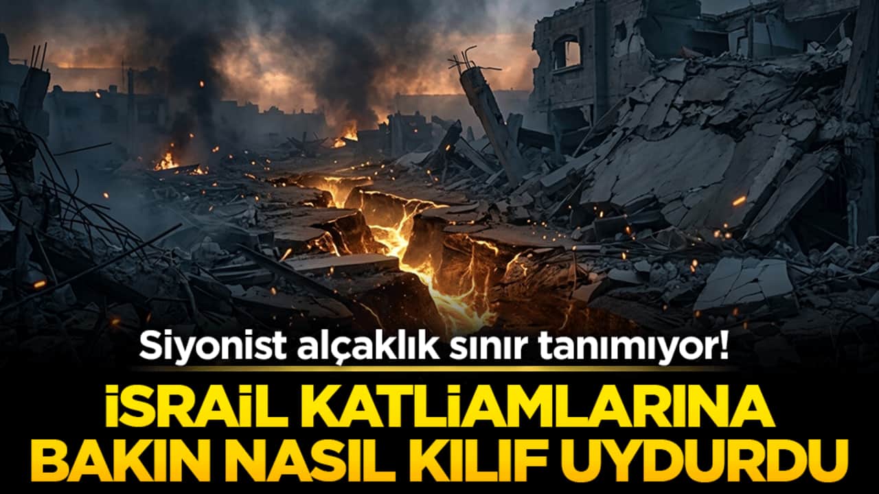 Siyonist alçaklık sınır tanımıyor! İsrail katliamlarına kılıf uydurup hastaneleri vuruyor!