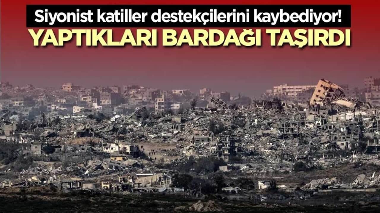 Siyonist katiller destekçilerini kaybediyor! Yaptıkları bardağı taşırdı
