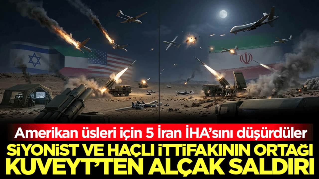 Siyonist ve haçlı ittifakının ortağı Kuveyt’ten alçak saldırı: Amerikan üsleri için 5 İran İHA’sını düşürdüler