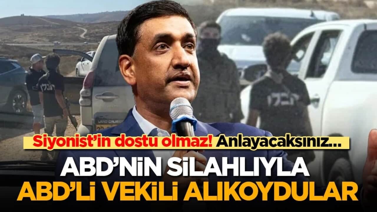 Siyonist’in dostu olmaz! Anlayacaksınız… ABD'nin silahıyla ABD'li vekili alıkoydular!