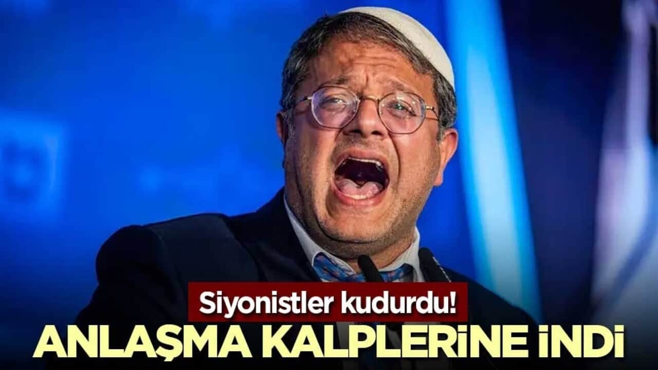 Siyonistler kudurdu! Anlaşma kalplerine indi