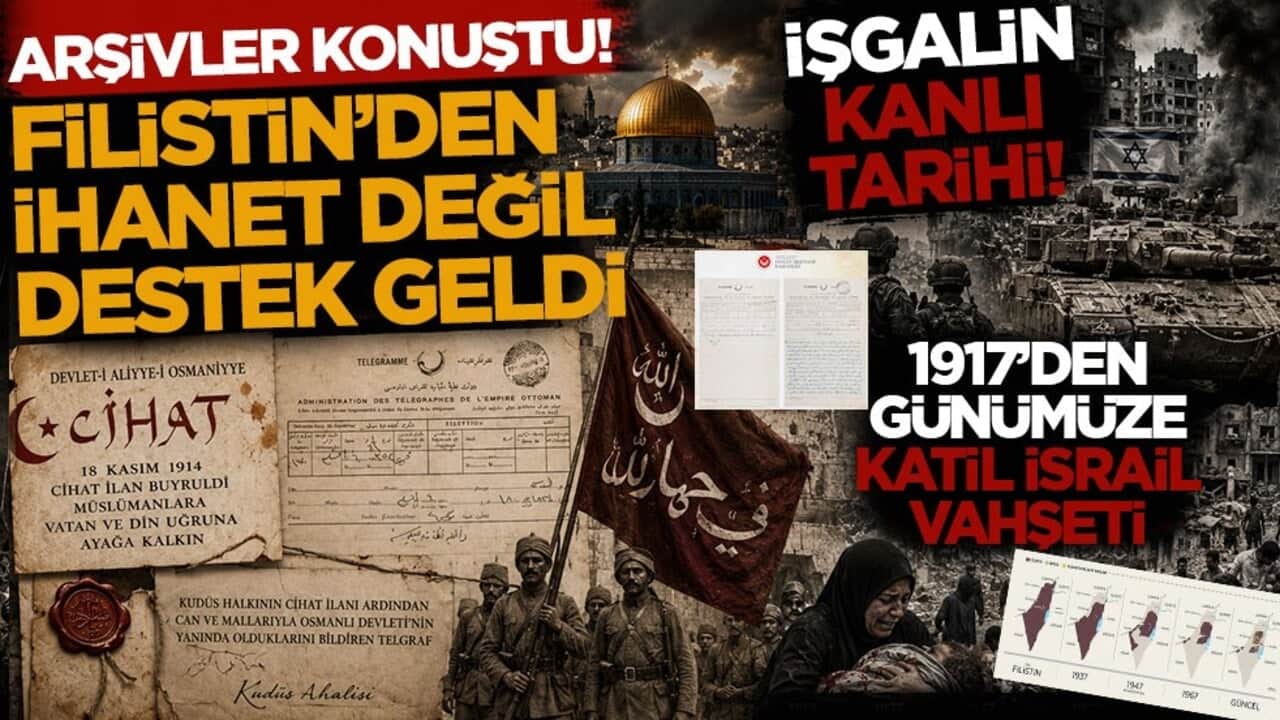 Siyonistlerin kirli ‘ihanet’ algısını çürüten tarihi vesika: Filistinlilerin Osmanlı'ya sadakat telgrafı yeniden gündemde