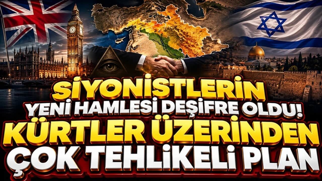 Siyonistlerin yeni hamlesi deşifre oldu! Kürtler üzerinden çok tehlikeli plan