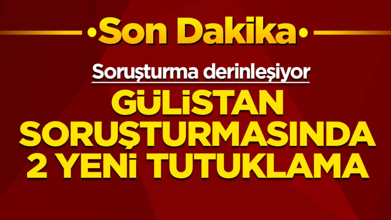 Son dakika! Gülistan soruşturmasında 2 yeni tutuklama: Soruşturma derinleşiyor