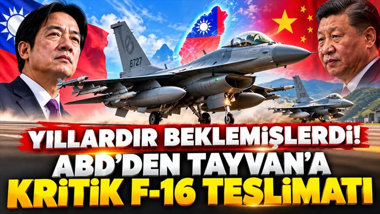 Sonunda oldu! ABD’den Tayvan’a F-16 teslimatı