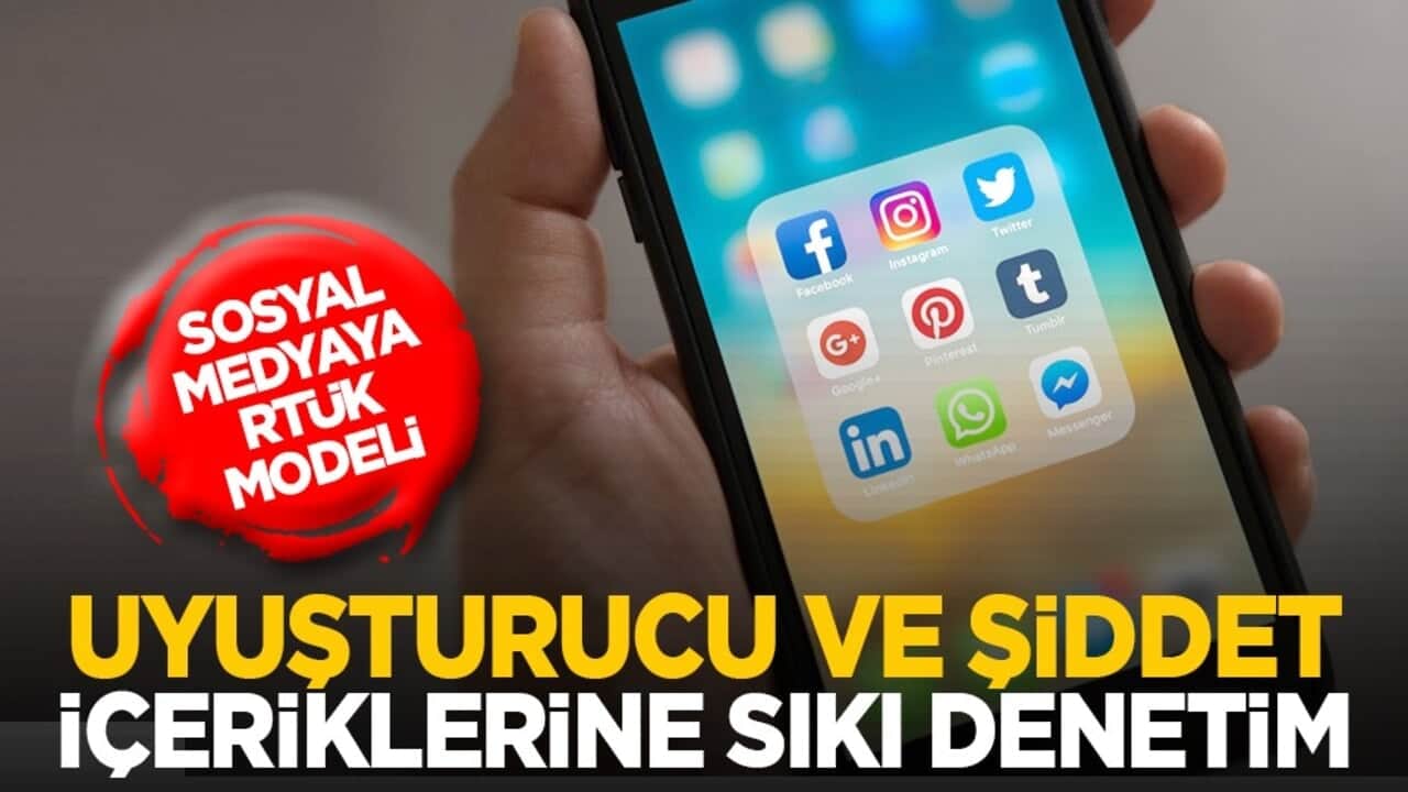 Sosyal medyaya RTÜK modeli: Uyuşturucu ve şiddet içeriklerine sıkı denetim