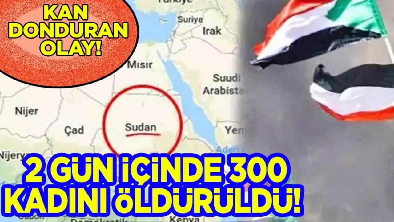 Sudan'da iç savaş sürüyor, ortalık karıştı! Sudan'daki katliama İstanbul'da protesto, kan donduran olay!