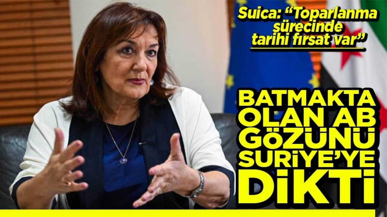 Suica: "Toparlanma sürecinde tarihi fırsat var" Batmakta olan AB gözünü Suriye'ye dikti