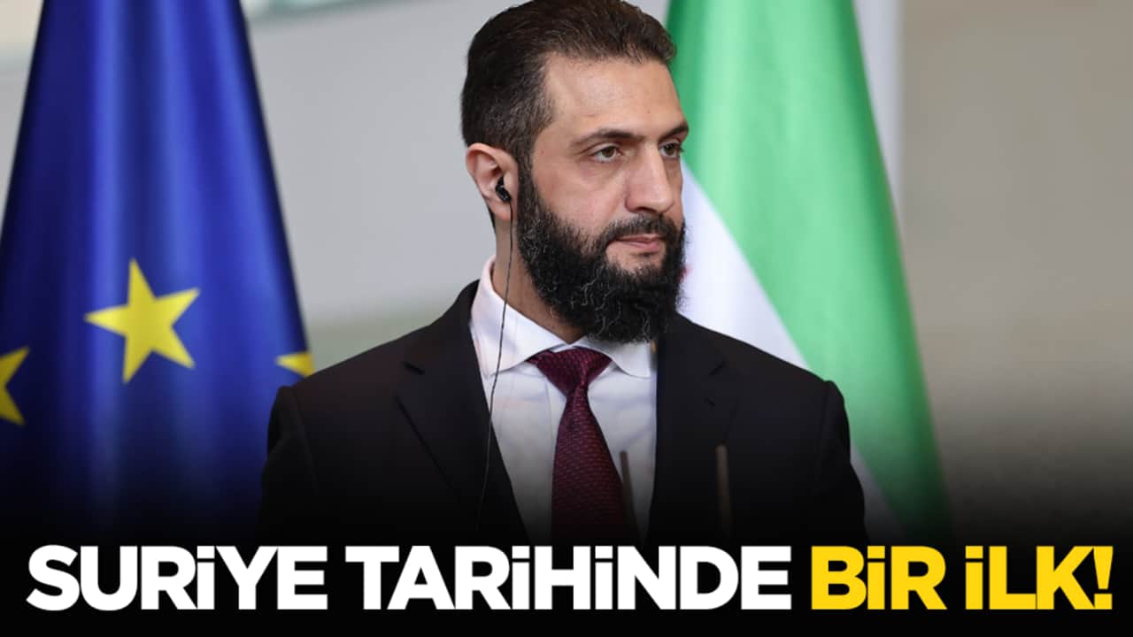 Suriye tarihinde bir ilk!