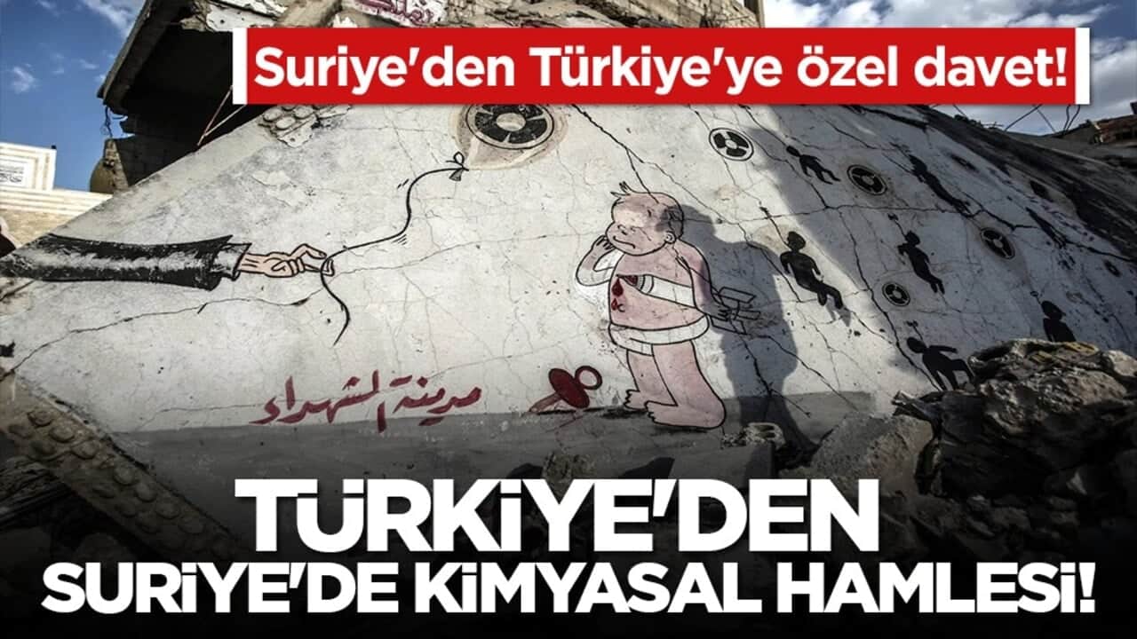 Suriye’de kimyasal temizlik zamanı: Türkiye "Özgürlüğün Nefesi"ne katıldı!
