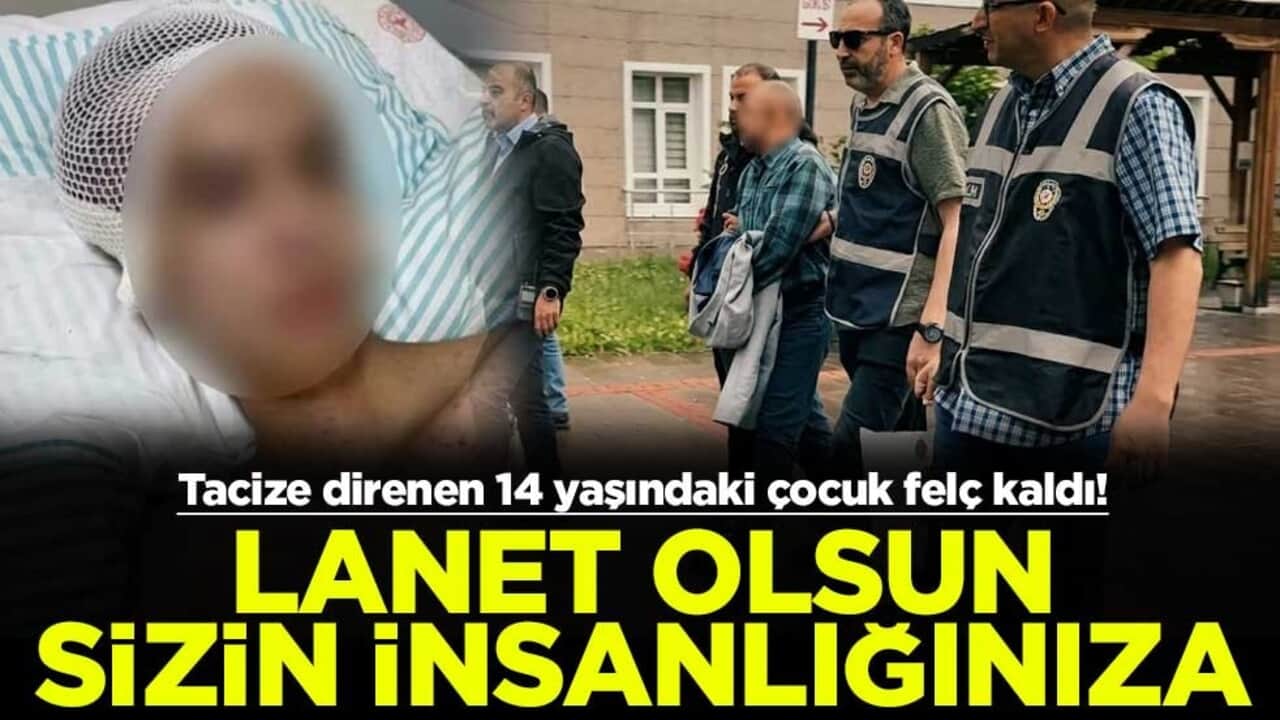 Tacize direnen 14 yaşındaki çocuk felç kaldı! Lanet olsun sizin insanlığınıza