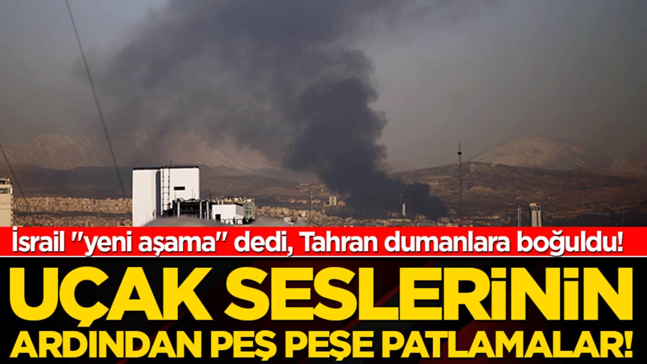 Tahran'da "karşılıklı" gece mesaisi: Uçak seslerinin ardından peş peşe patlamalar!