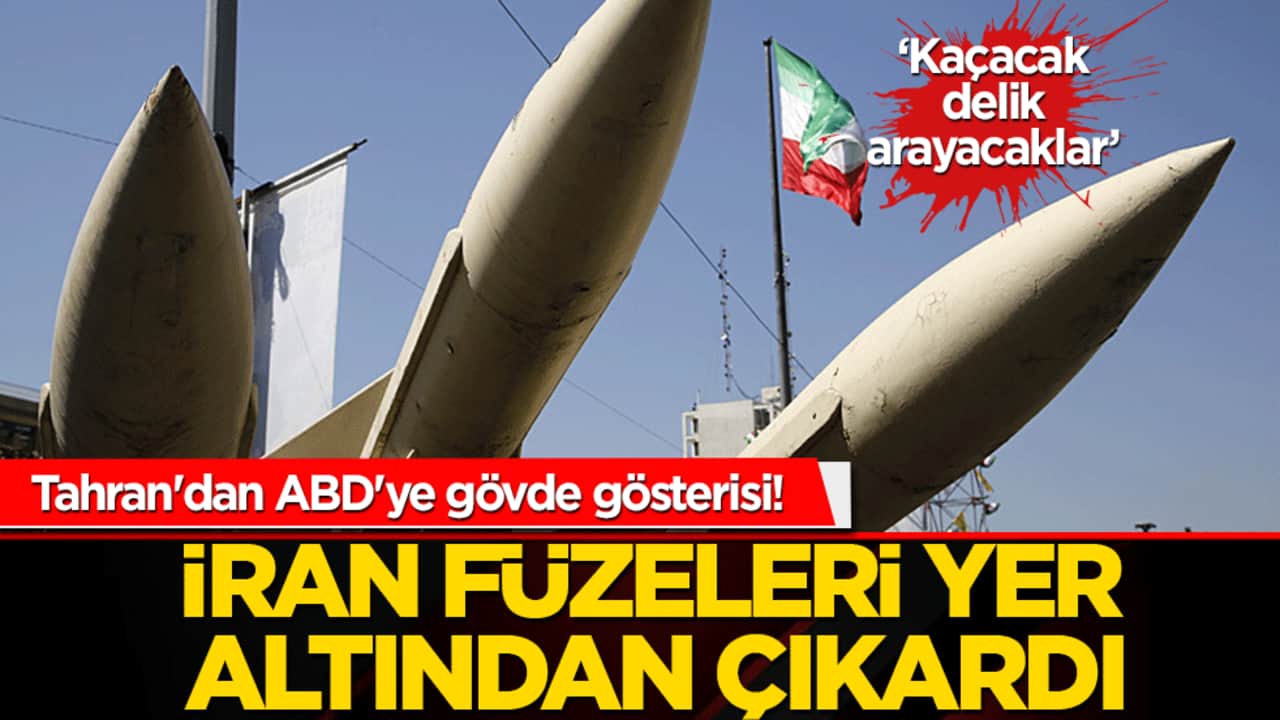 Tahran'dan ABD'ye gövde gösterisi! İran füzeleri yer altından çıkardı: "Doldurma hızımız savaş öncesini katladı"