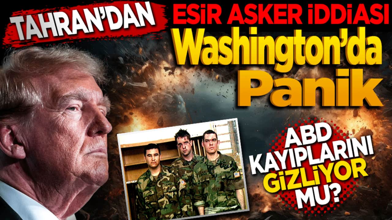 Tahran’dan Esir Asker İddiası, Washington’da Panik: ABD kayıplarını gizliyor mu?