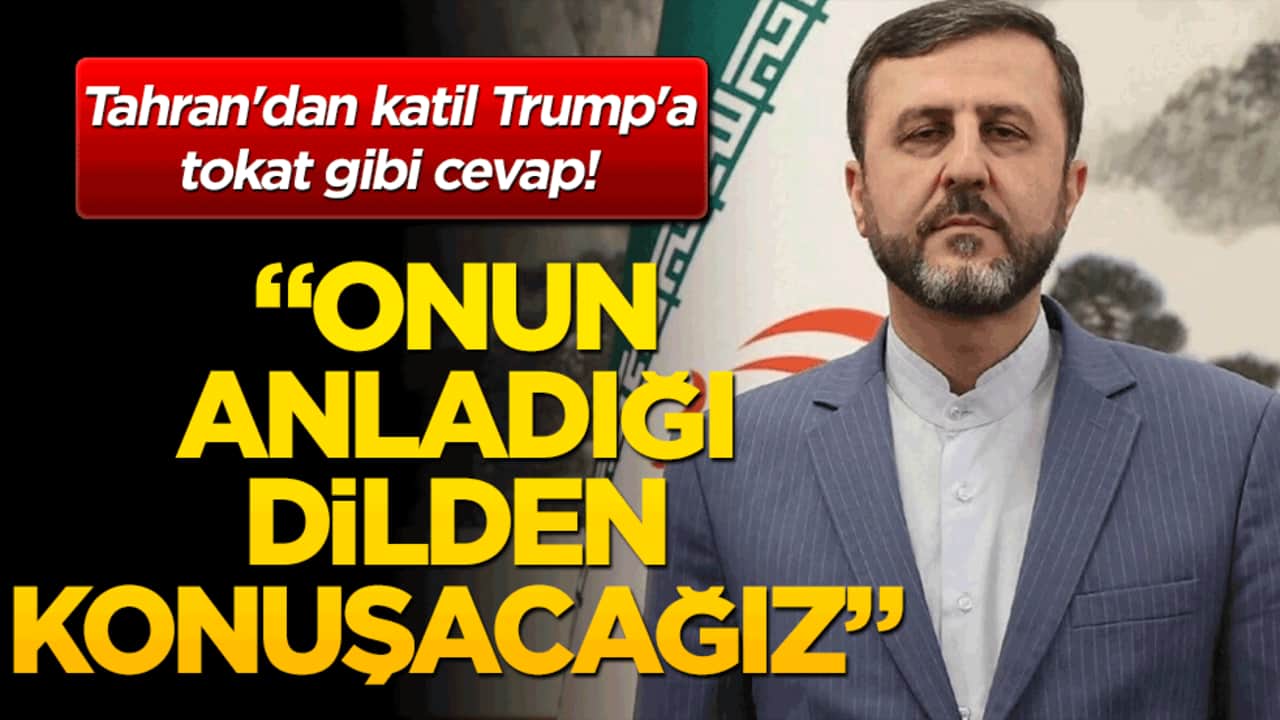 Tahran'dan katil Trump'a tokat gibi cevap! Garibabadi meydan okudu: Katil Trump sadece güç dilinden anlar!